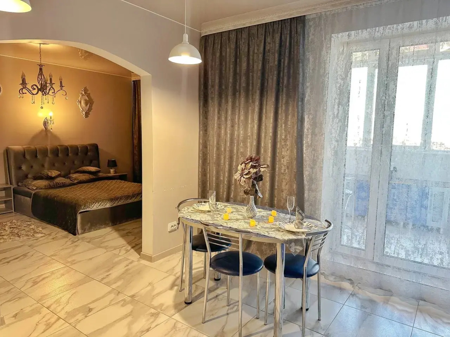 Апартаменты Квартира-студия в центре Бобруйска на 19 этаже