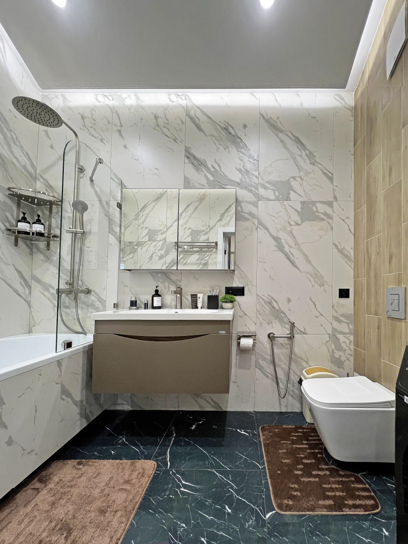 Апартаменты Стильные с видом и дизайнерским ремонтом