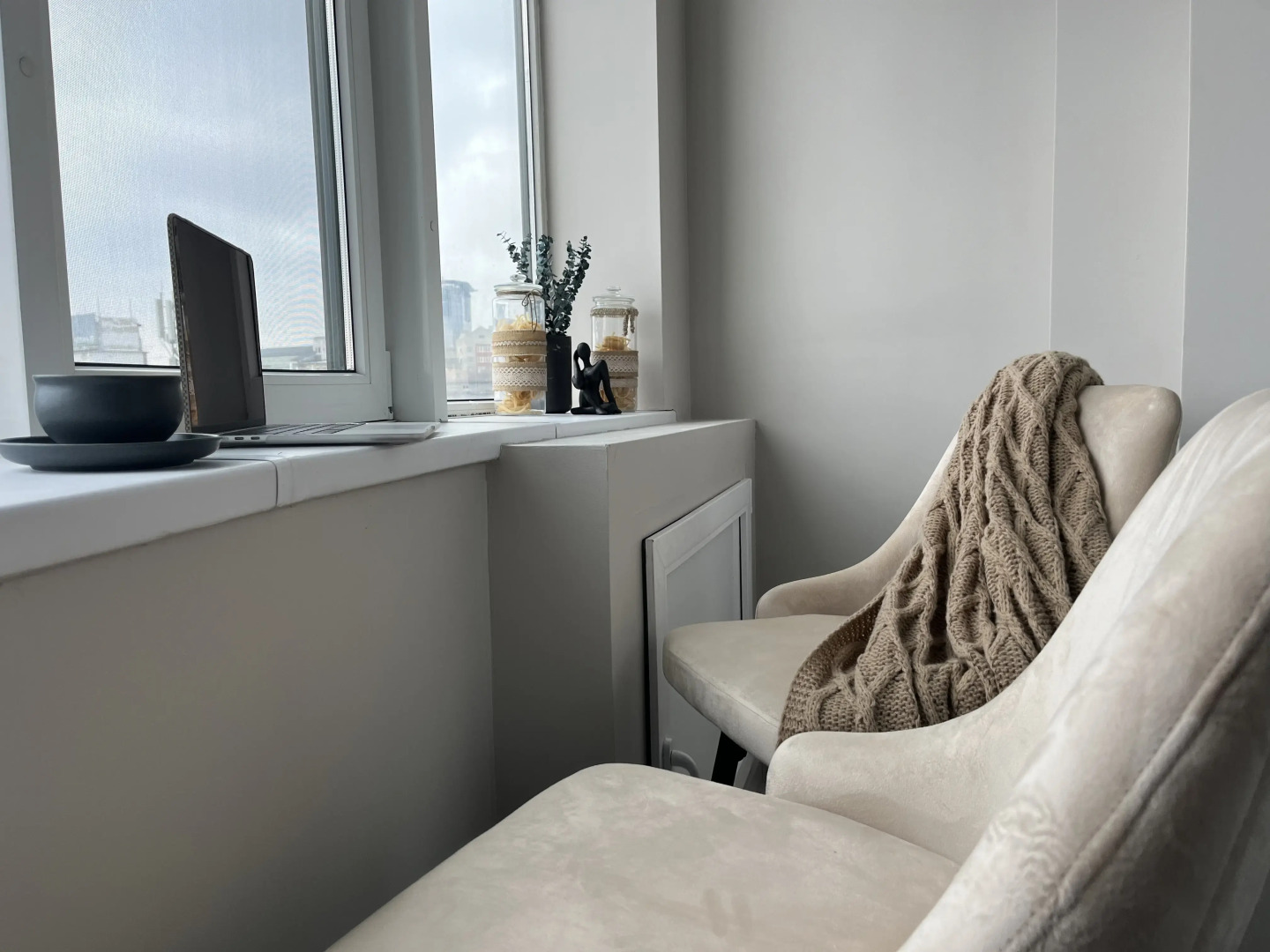 Апартаменты в ЖК Белый ангел с проектором