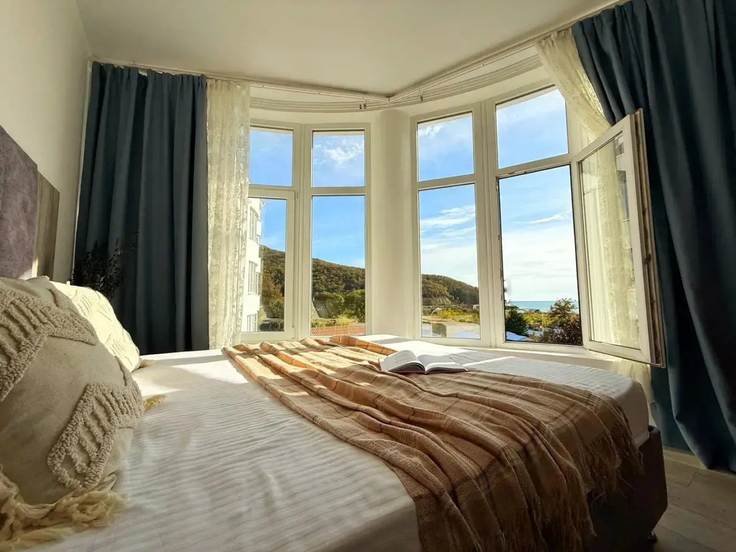 Апартаменты для Двоих с Видом на Море 3 Минуты до Пляжа