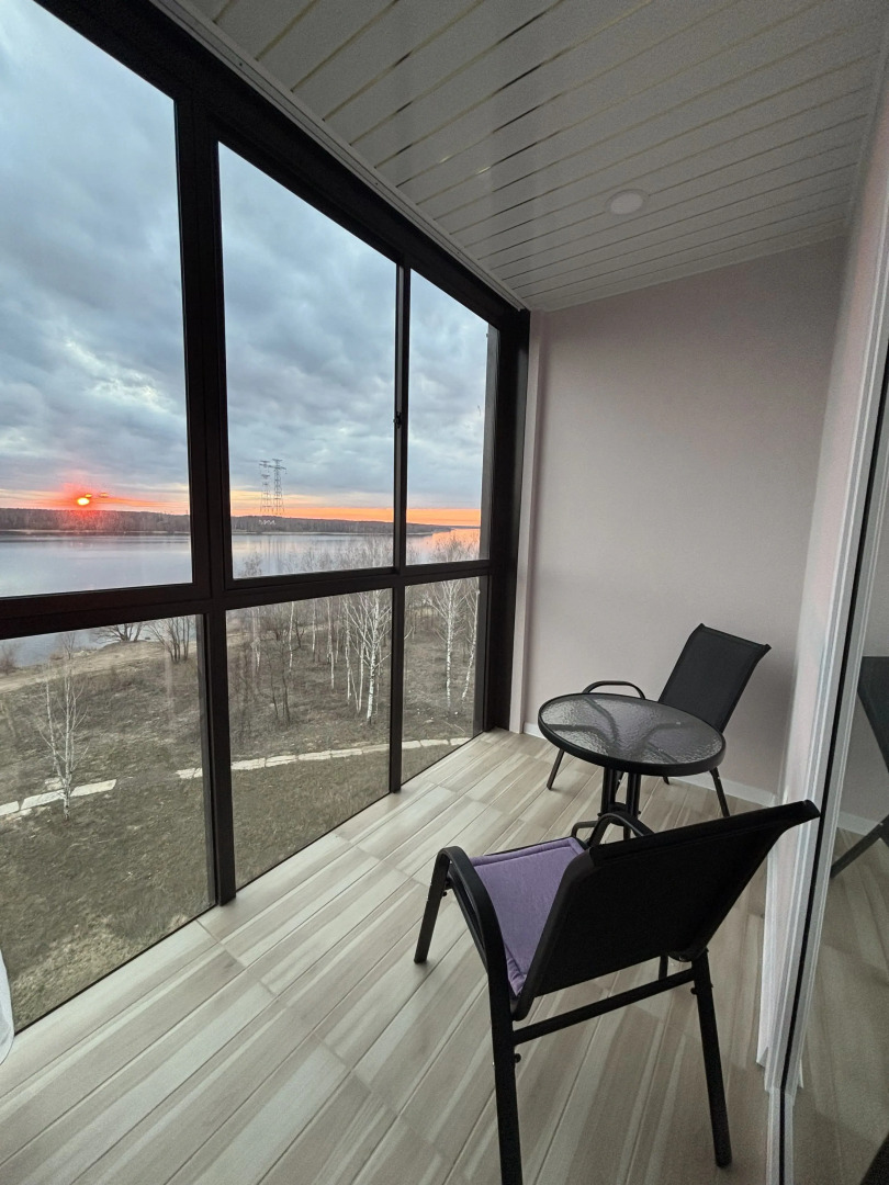 Квартира Уютная и светлая видовая квартира с панорамным видом на Волгу