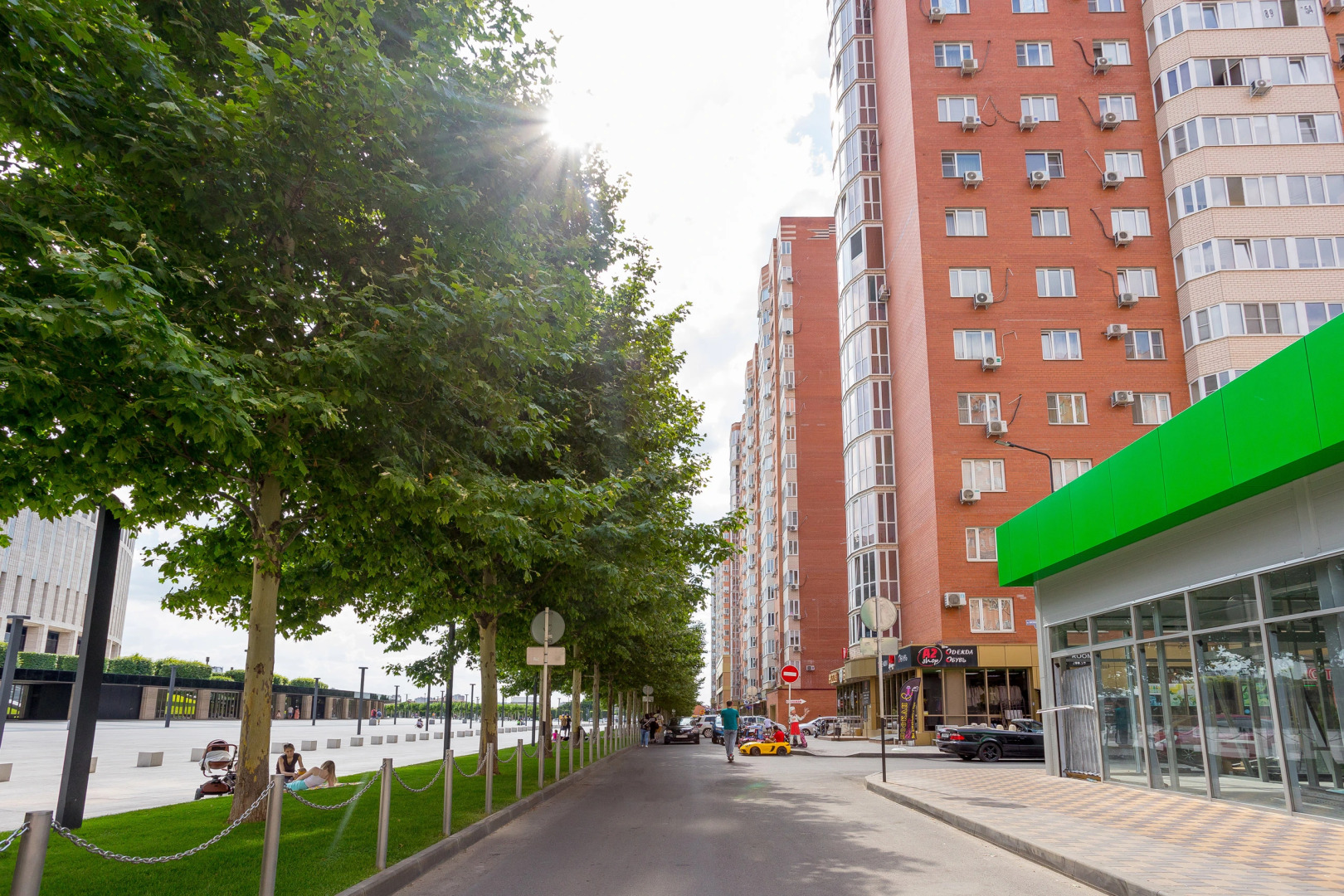 Апартаменты LikeHome  Карамель с видом на стадион Краснодар и парк Галицкого