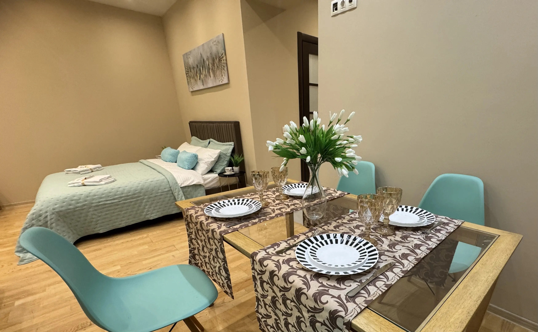 Апартаменты студия на бульваре Радищева 29