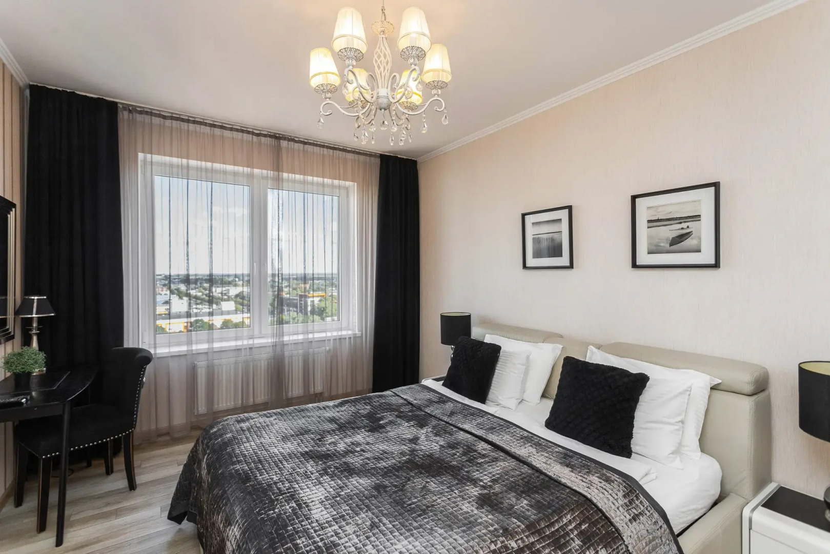 Апартаменты Crown39 - 1к №104: 57 м2, 15 этаж из 21