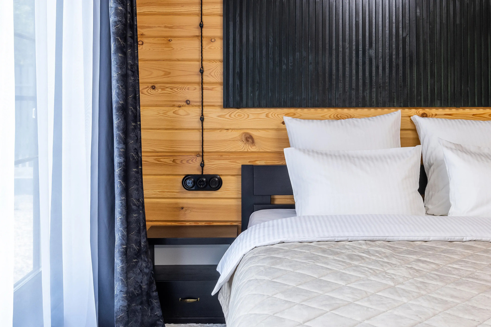 Апартаменты в стиле эко-лофт в новом доме