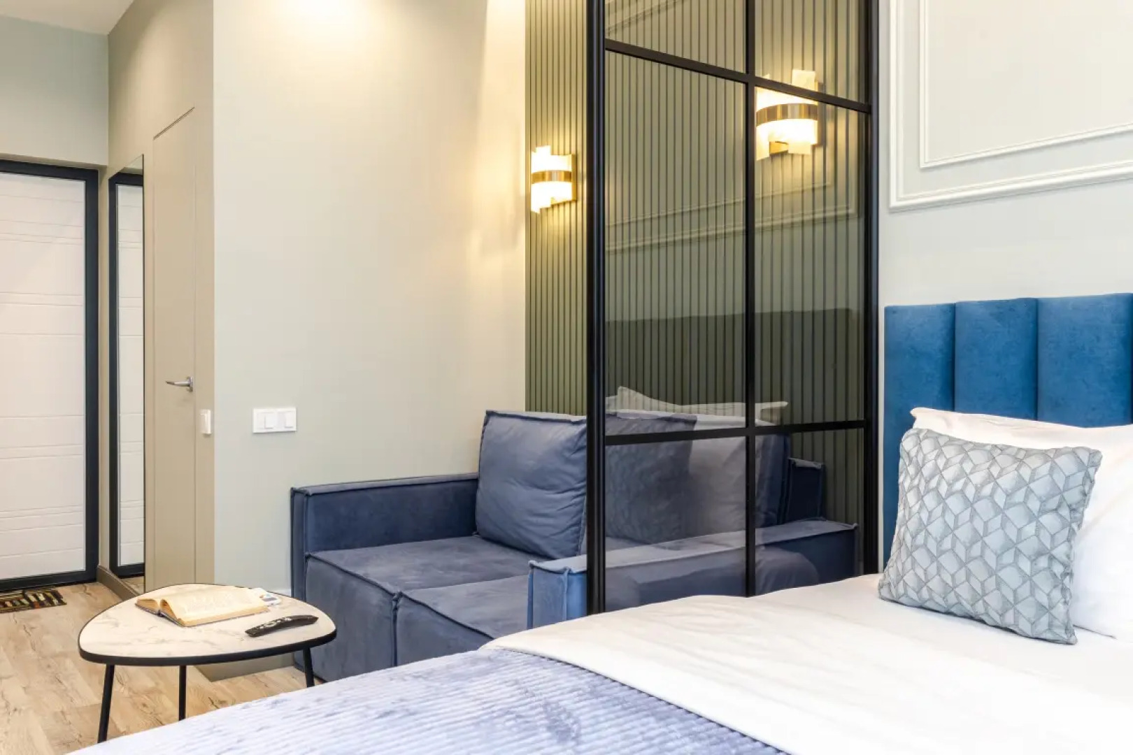 Апартаменты «Голубика, комфорт» в районе ВДНХ «Эстет Апарт»