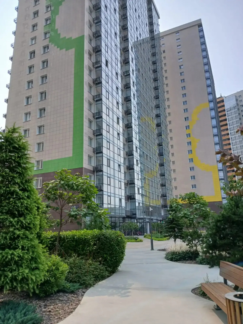 Квартира Студия правая на Зеленом бульваре