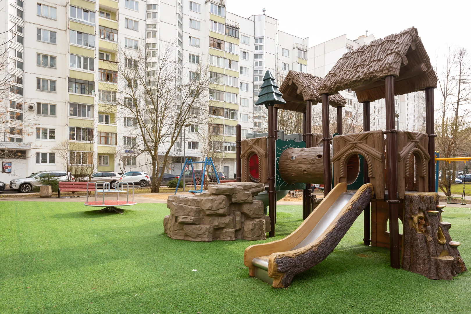 Апартаменты 1комнатные с двумя балконами в зелёном мкр Зеленограда