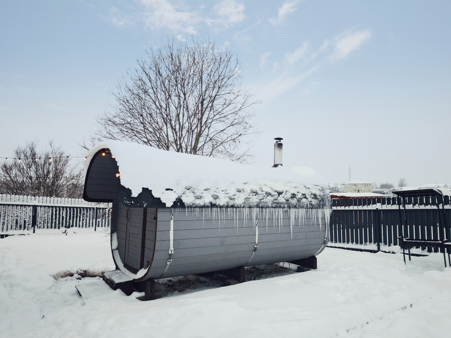 Частный дом семейный с баней