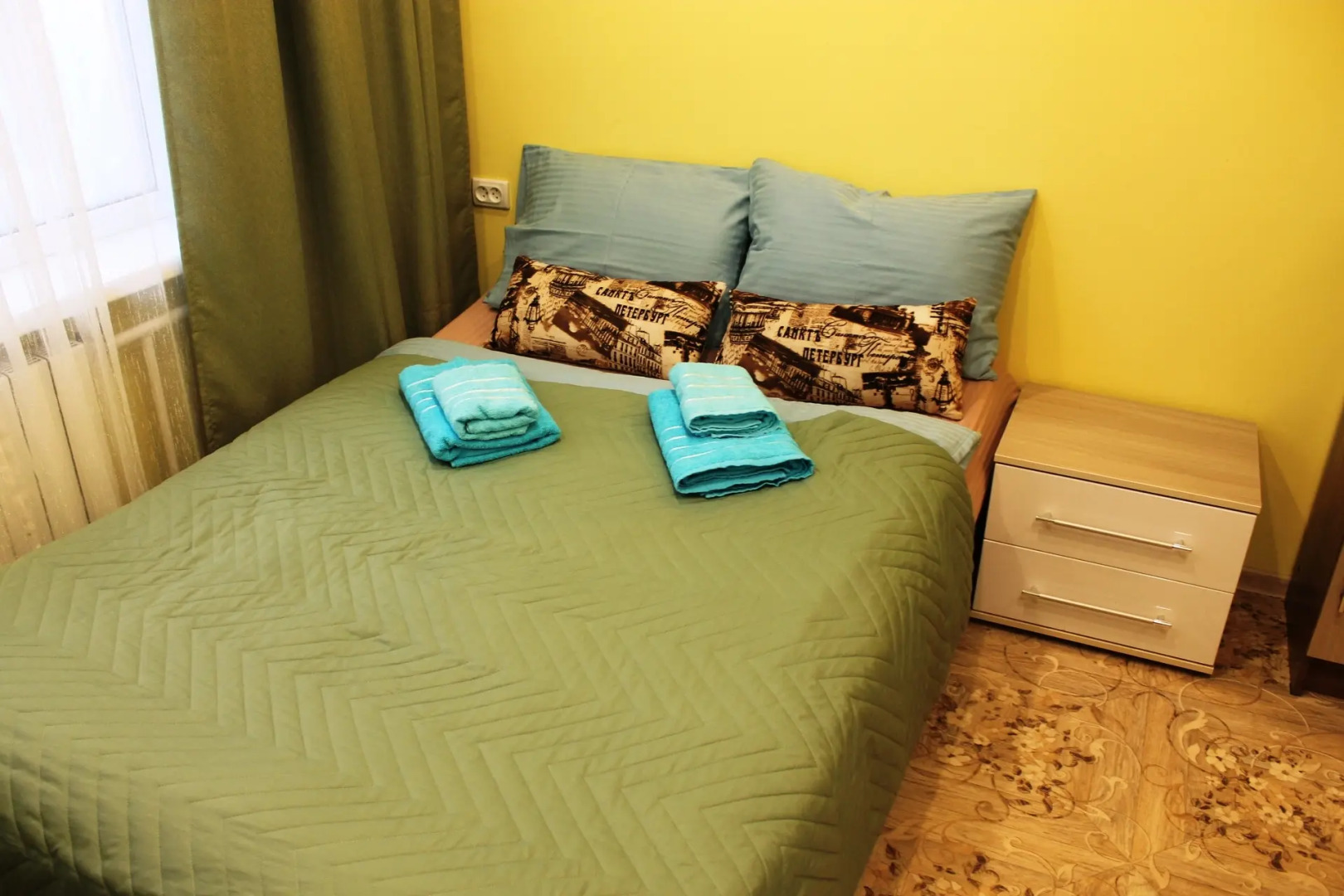 Апартаменты1 Первый дом от выхода из метро Домодедовская