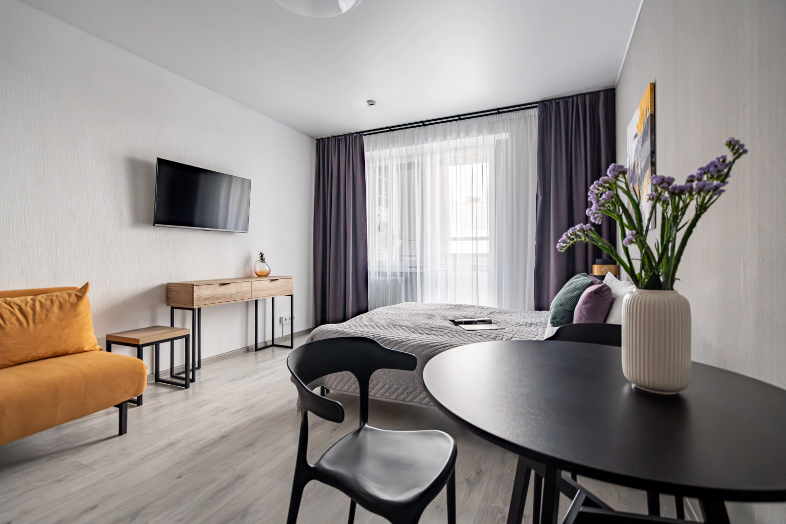 Апартаменты Plum на Васильевском острове Satin home