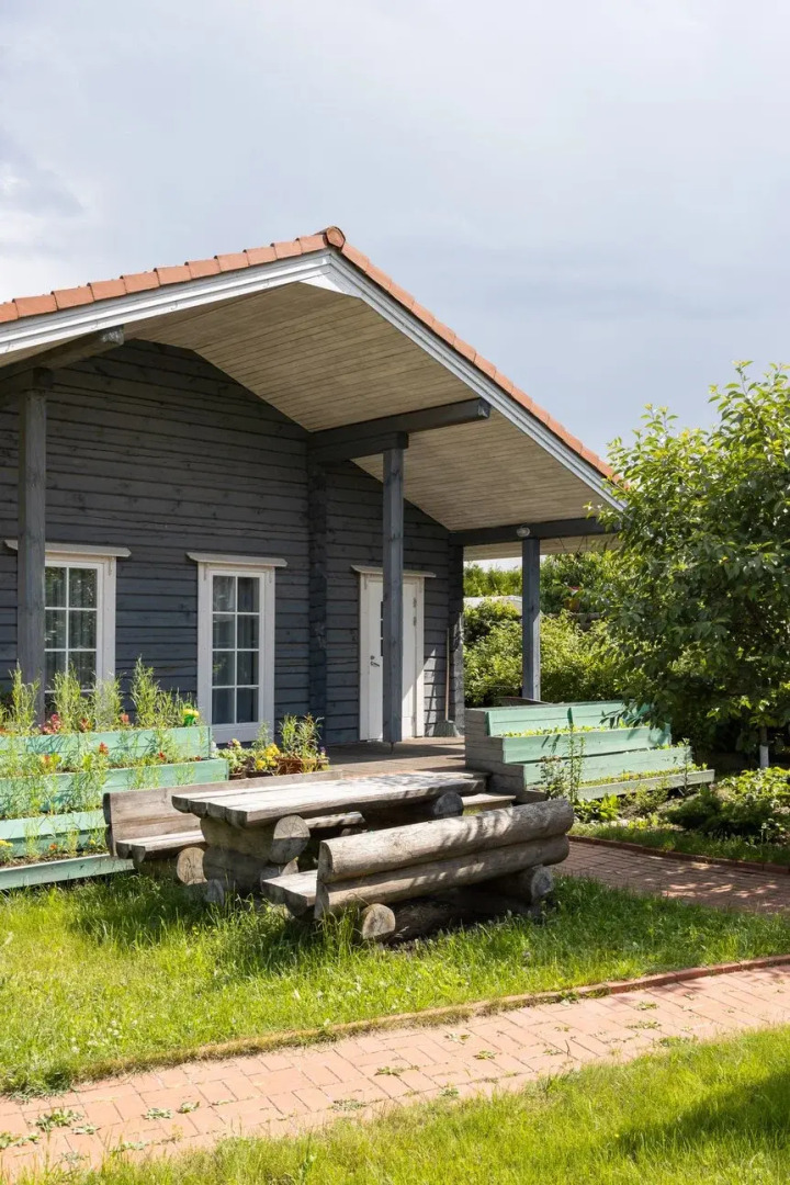 Частный дом загорoдный в финском стиле