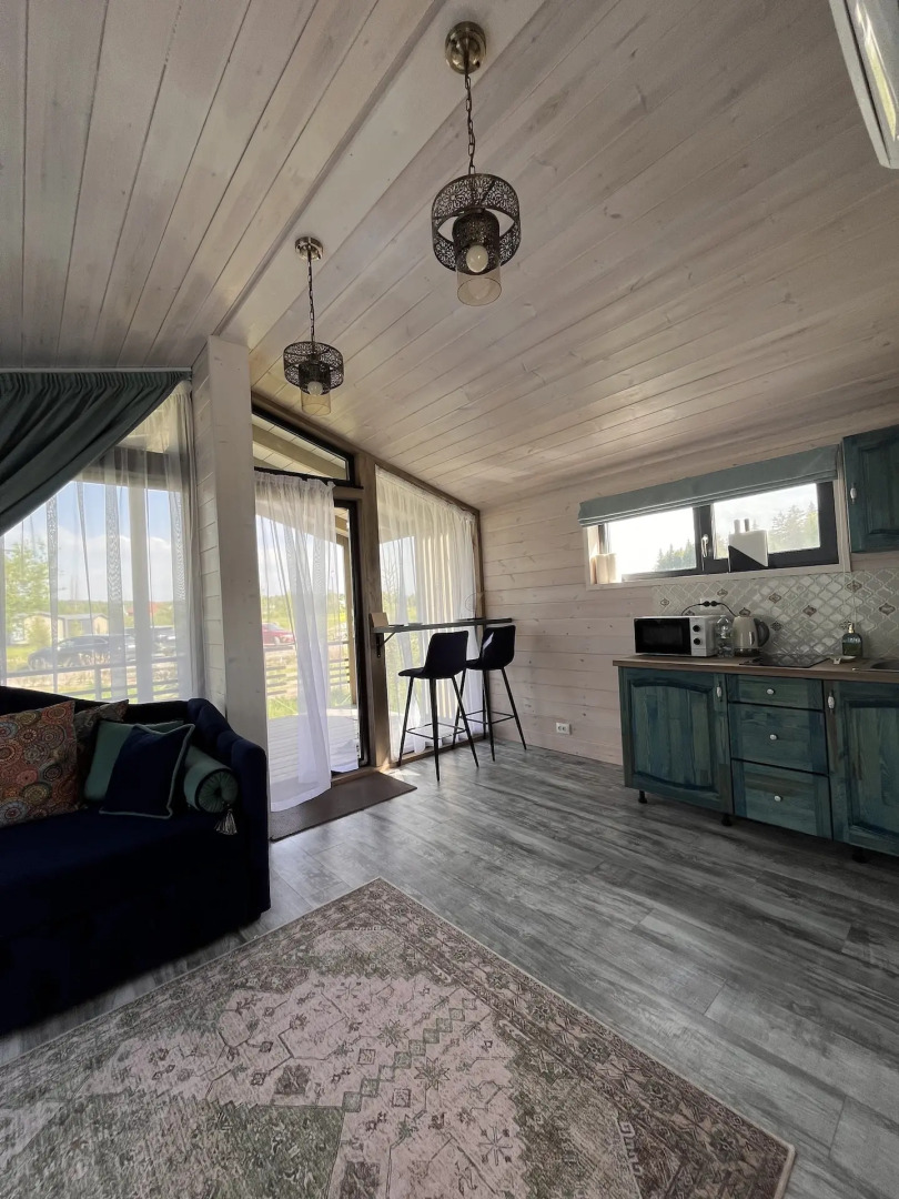 Частный дом в восточном стиле Фермерские дачи