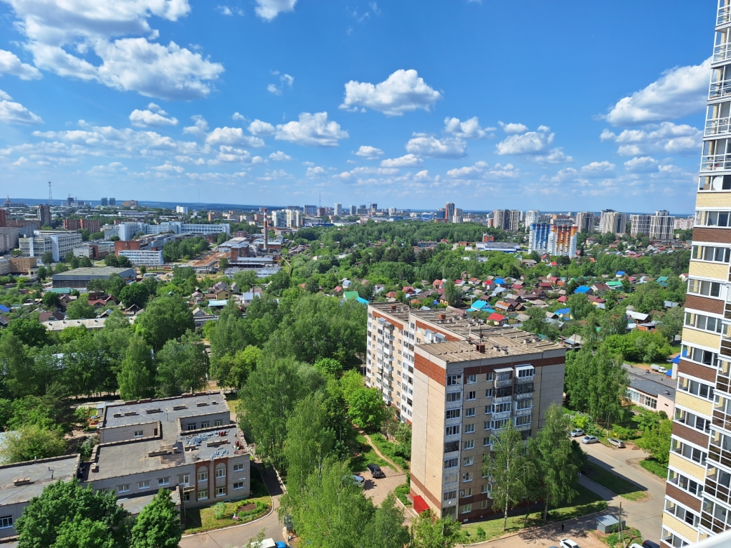 Квартира Студия на Ипподромной с Видом на Город Ижевск