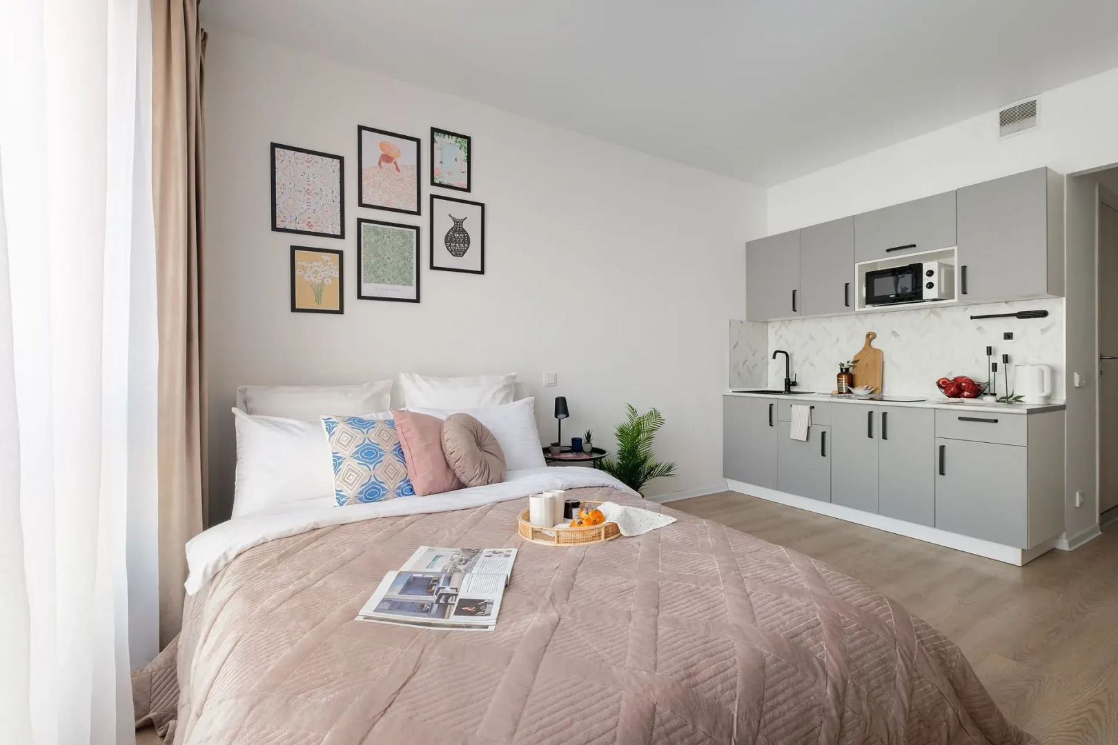 Апартаменты GOSTIO метро Яхромская в ЖК Дмитровский Парк