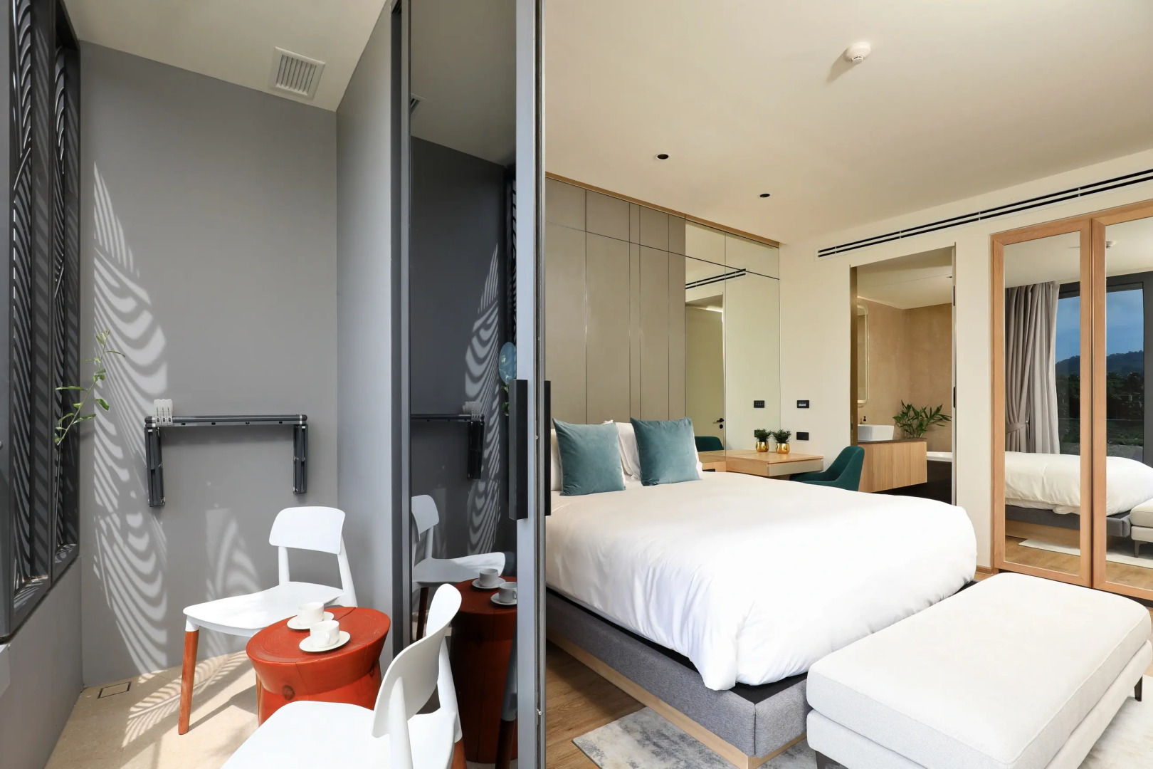 Апартаменты LGP-C512 2 Спальни рядом с Пляжем Бангтао Балкон с Видом на Природу и Доступ к Бассейну