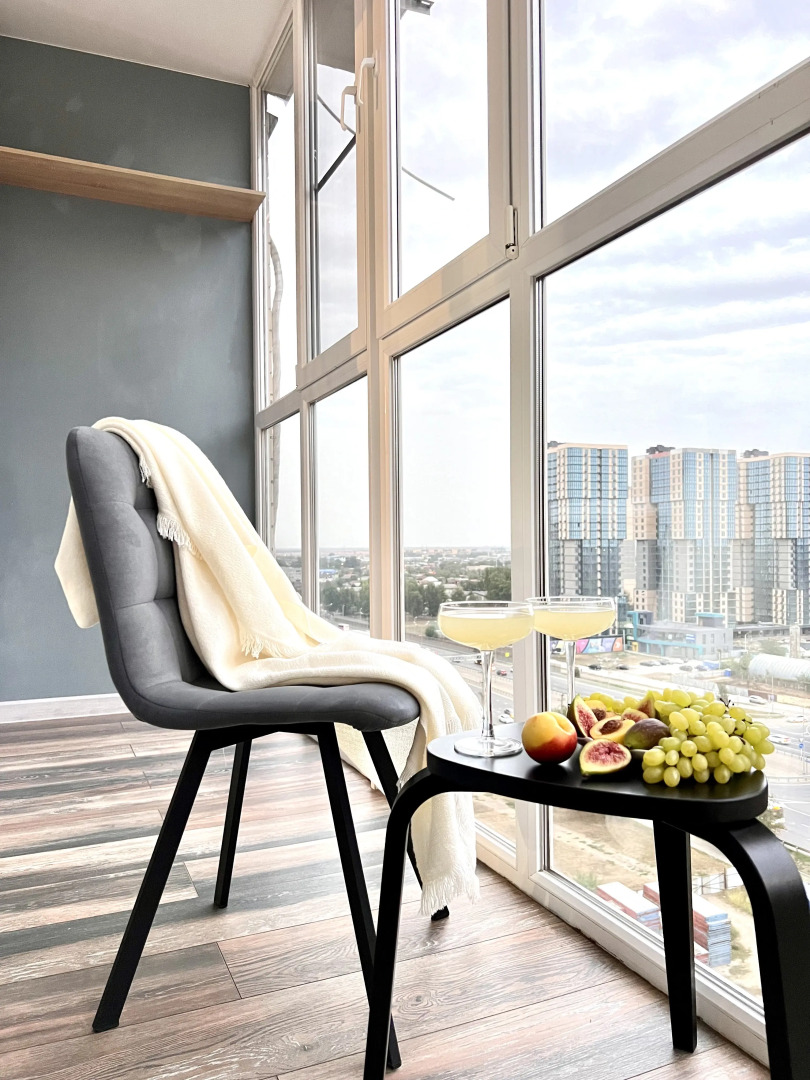 Квартира Евродвушка с панорамным балконом