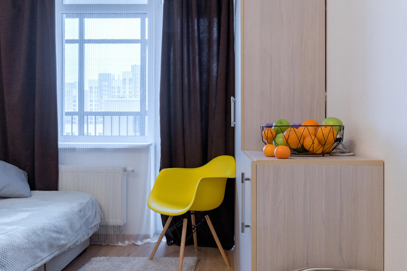 Апартаменты Студия Yellow Star в Балтийской Жемчужине