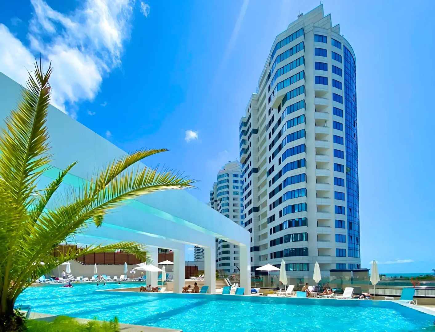 Квартира Студия с Шикарным Видом на Море Магнолия