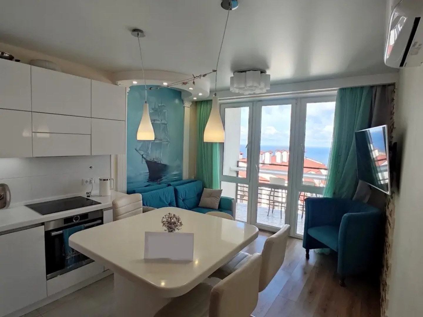 Apartments Фиолент Village - Двухкомнатные апартаменты с видом на море