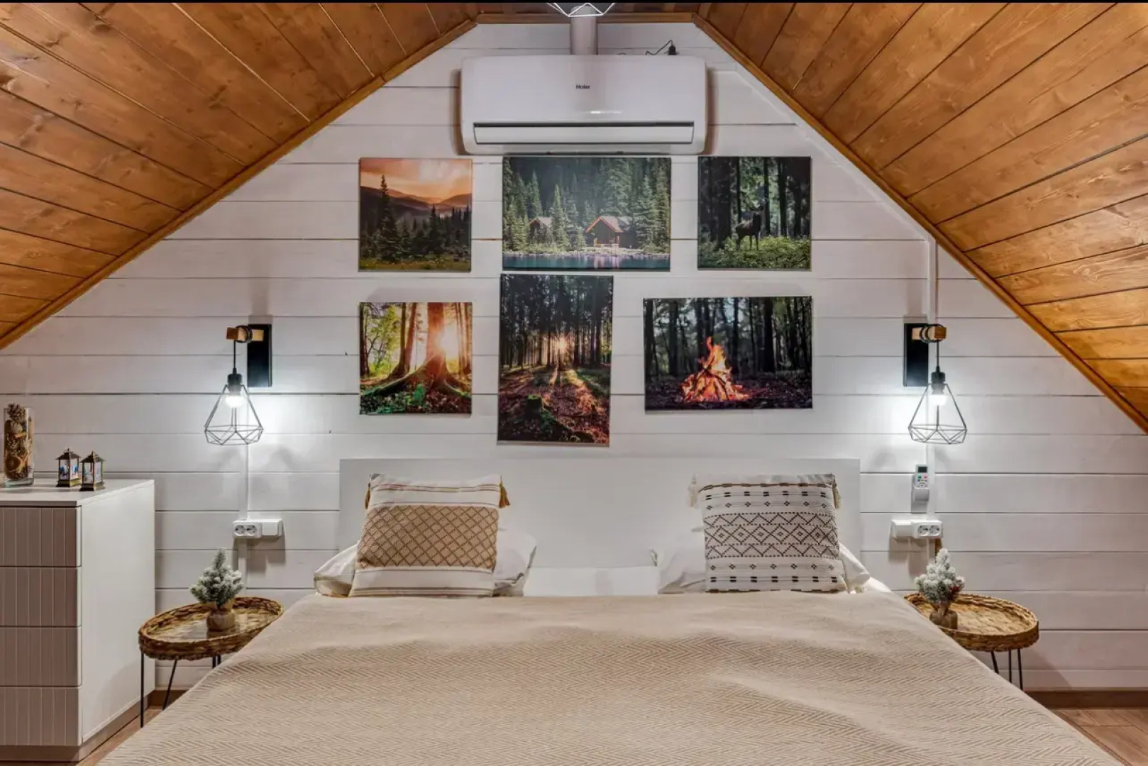 Частный дом с бaнeй на дpoвaх Harmony