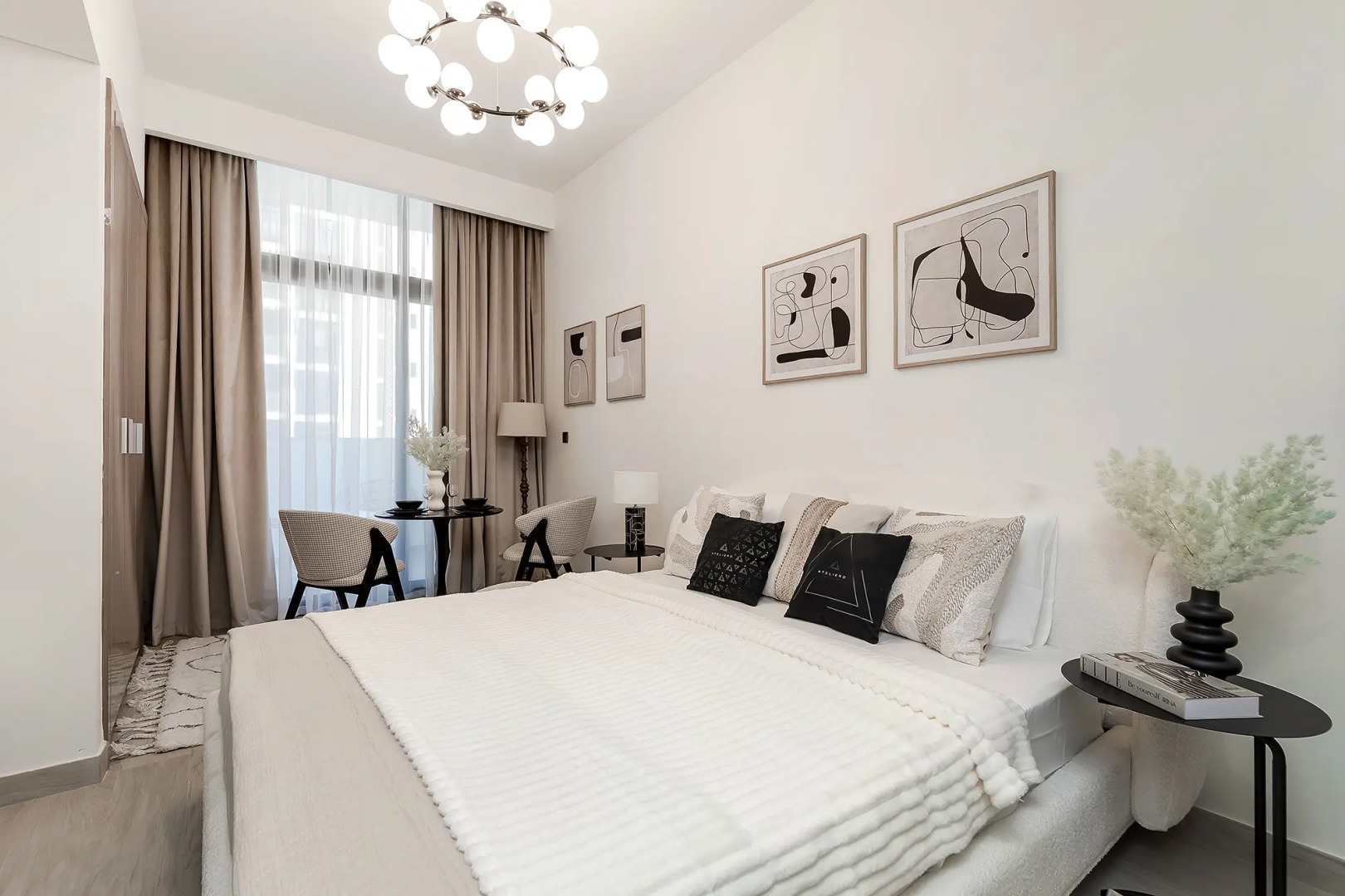 Апартаменты Modern studio in Azizi Riviera