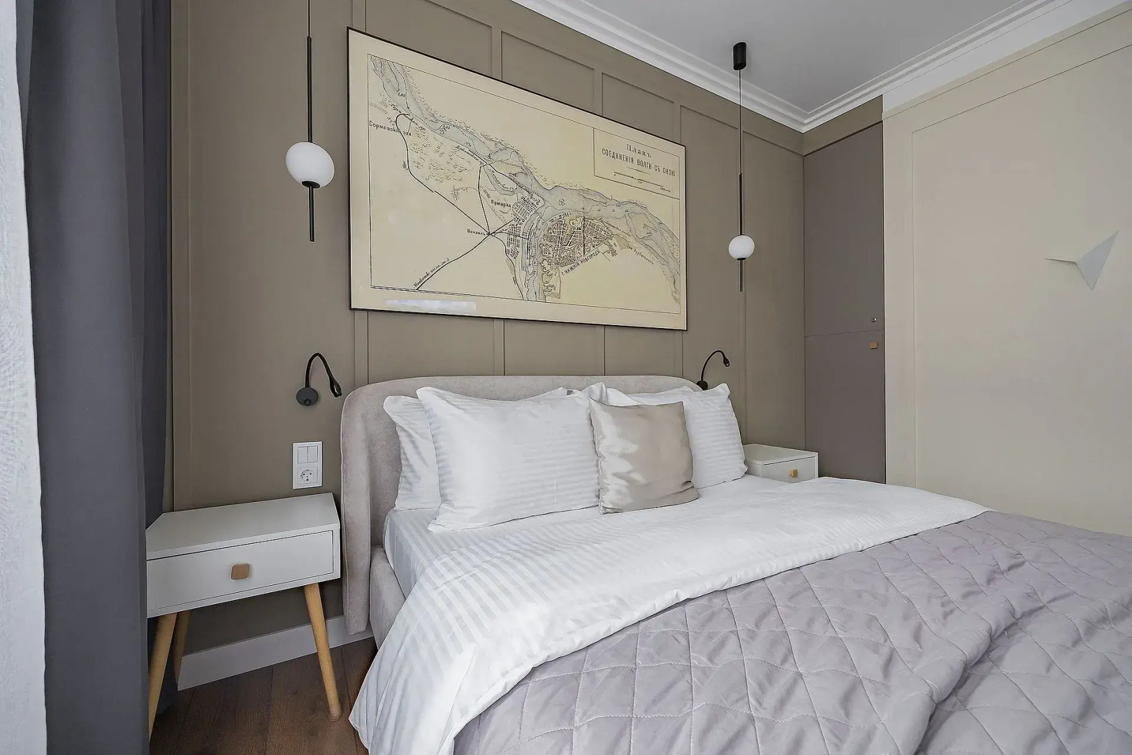 Квартира двухкомнатная в центре на ул.Большая Покровская. "Сова-Дом".