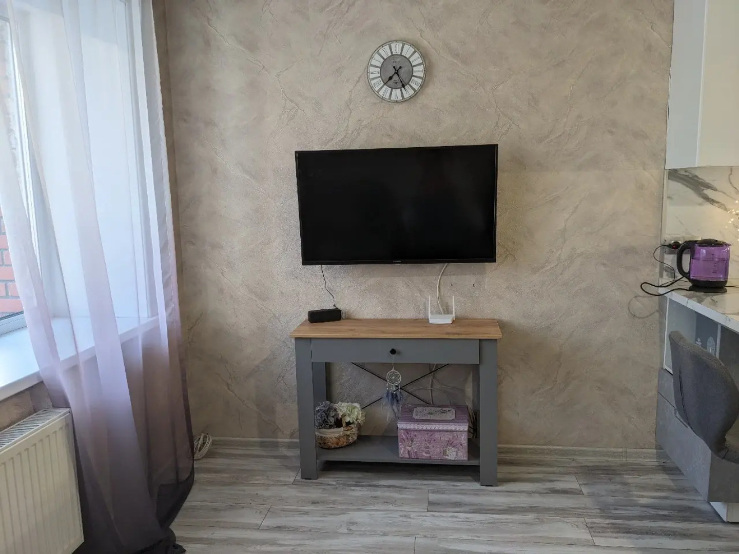 Квартира с Большой Кухней-гостиной