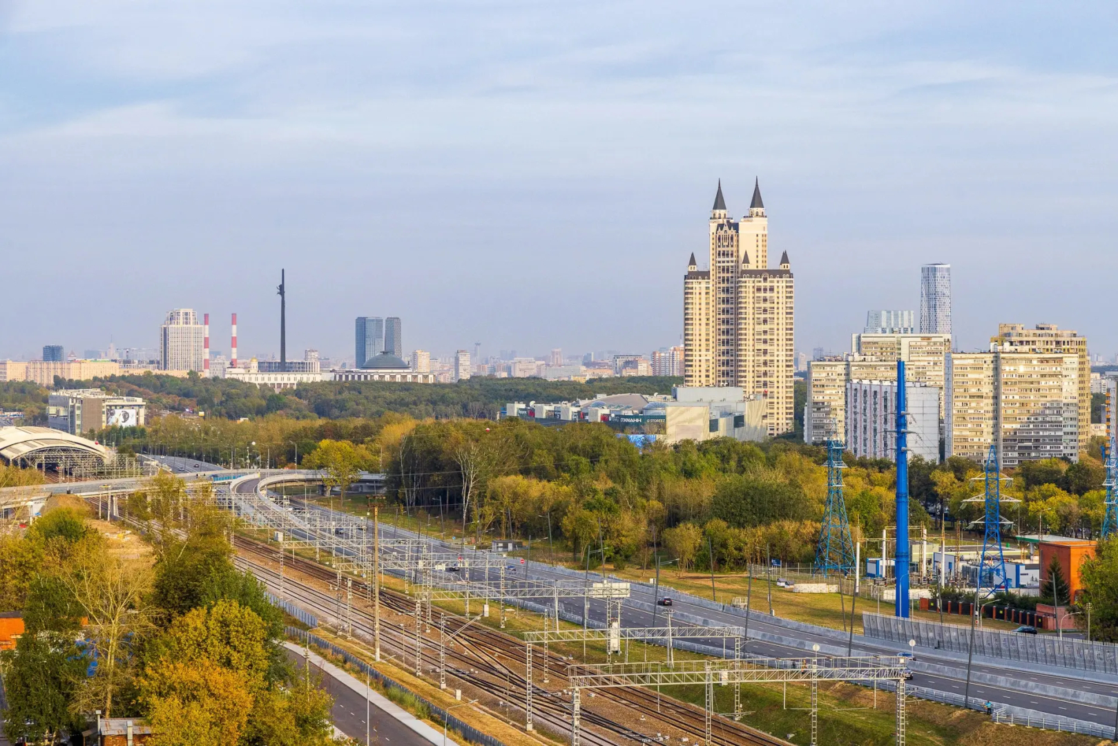 Апартаменты с Панорамным Видом на Москву