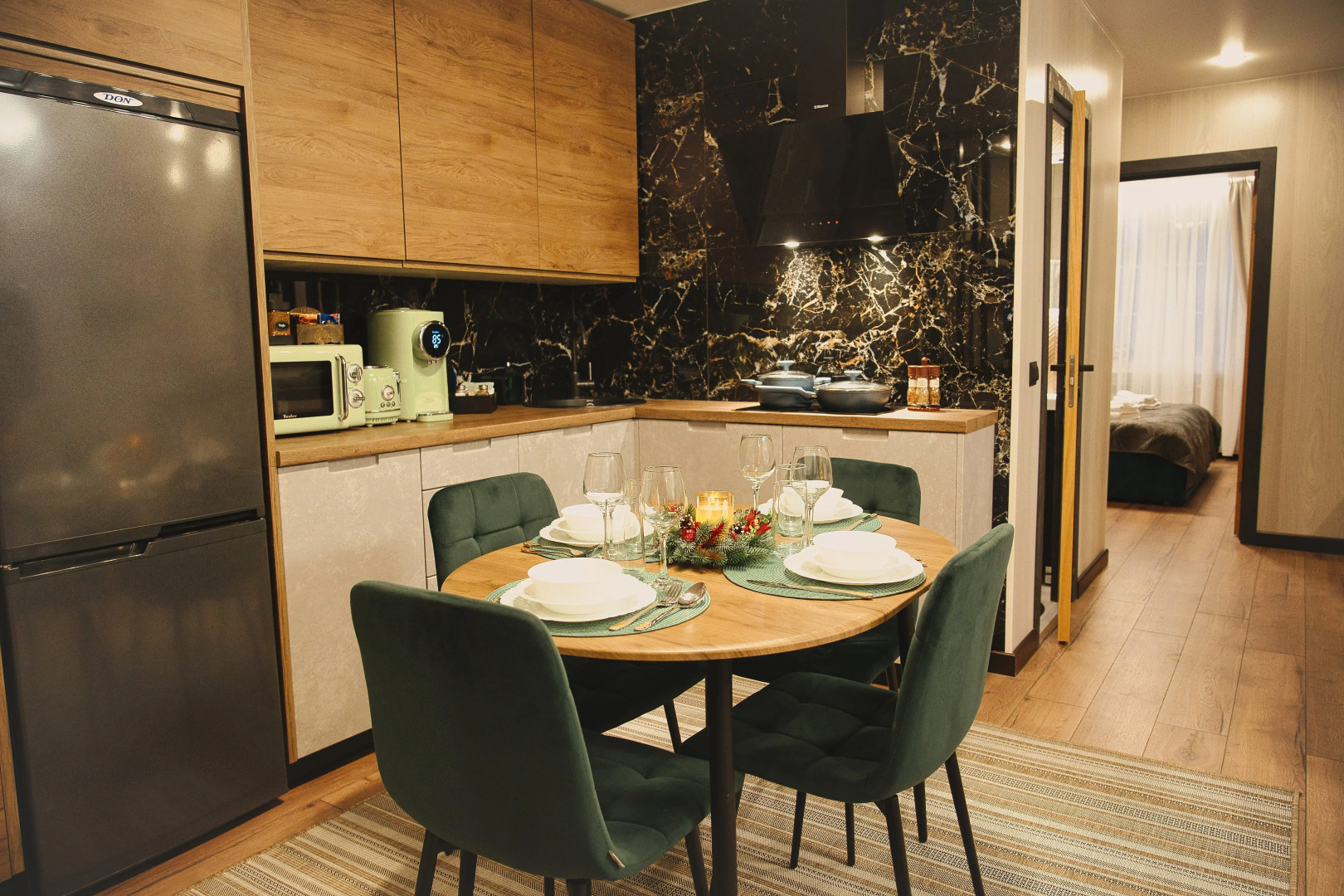 Апартамент Второй Дом Карелия, бесконтактное заселение 24/7, работа с юр. лицами