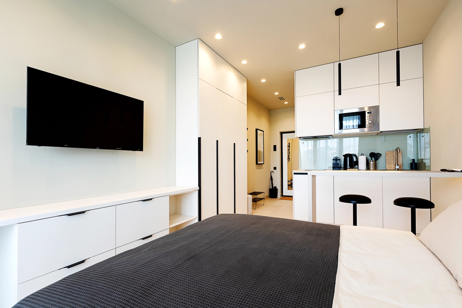 Апартаменты с балконом в ЖК Метрополь