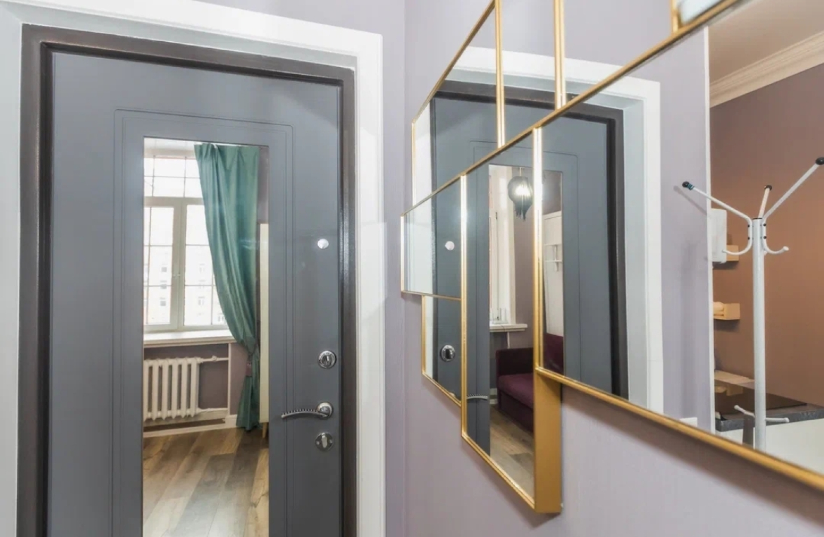 Апартаменты Rose Golden у метро Окружная