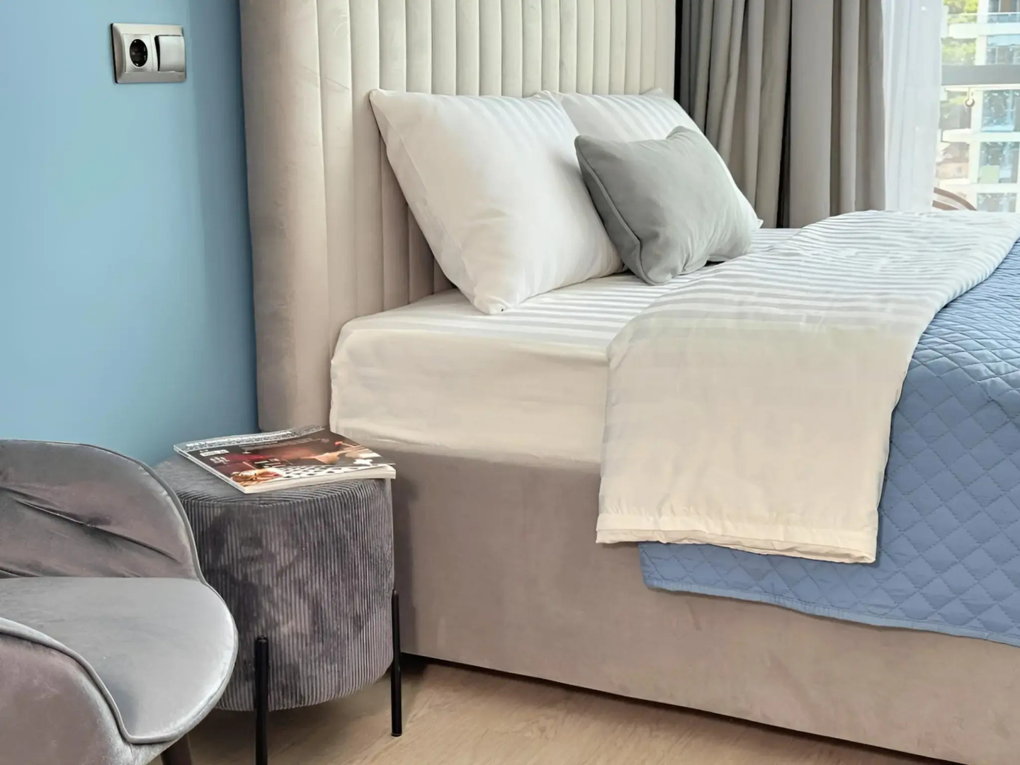 Апартаменты Дизайнерская Студия с Видом на Море