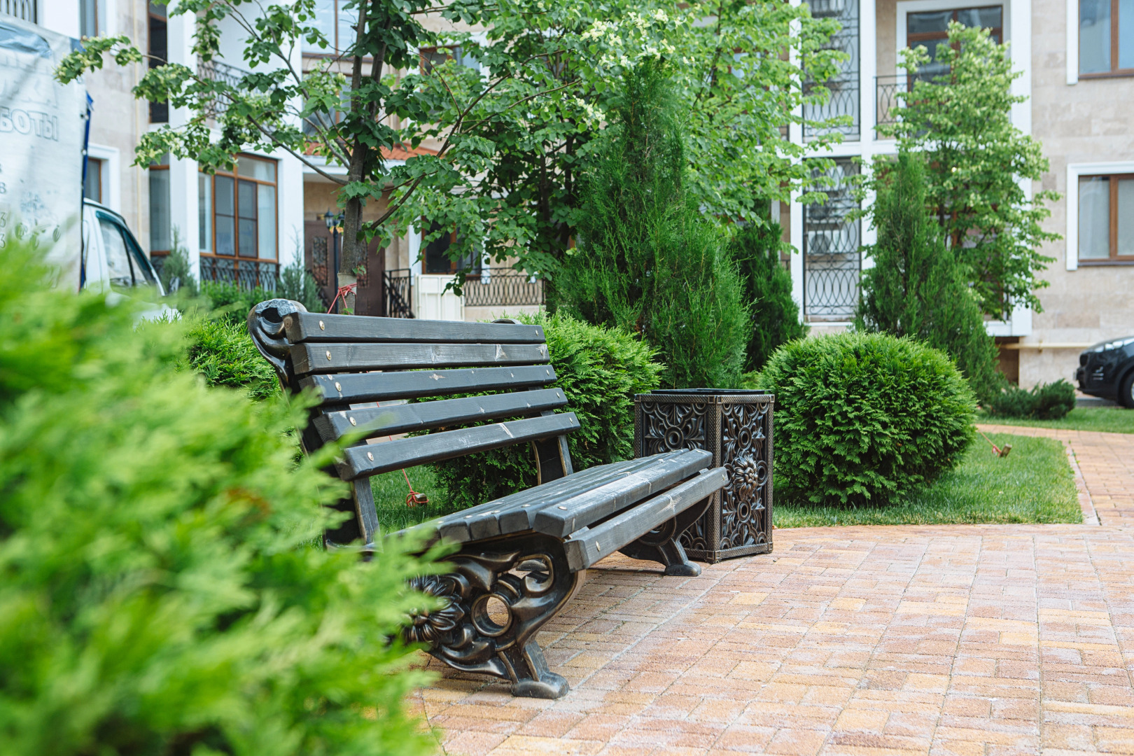 Апартаменты Люкс с большой ванной и видом на горы Sea Breeze & SPA