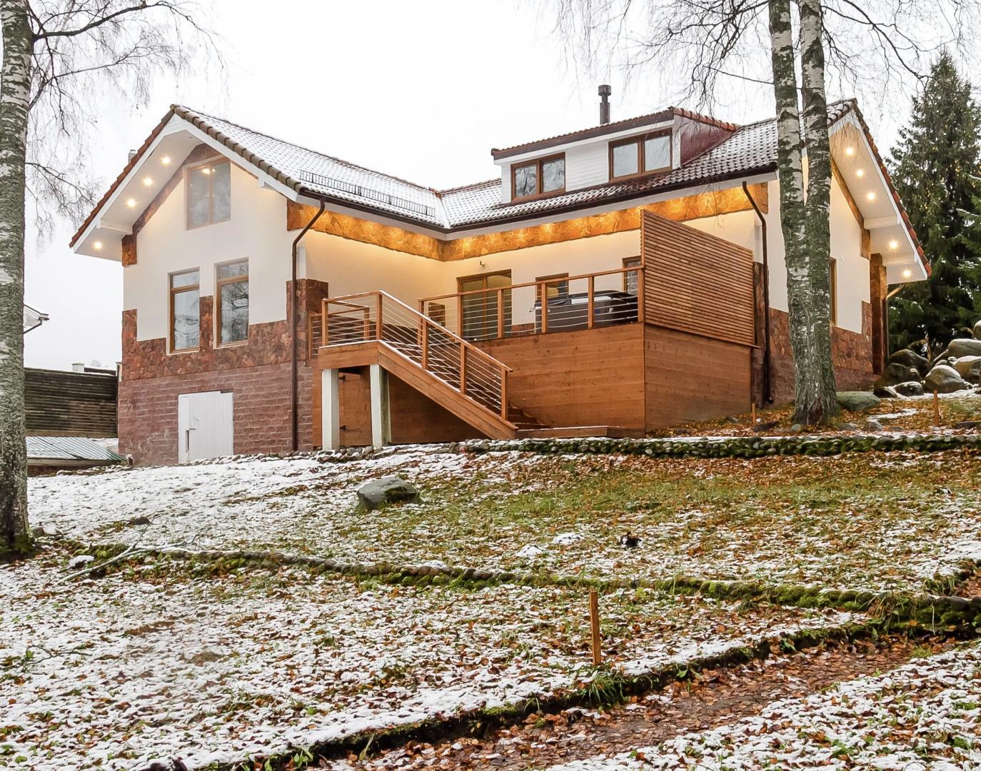 Вилла Коттедж 200 м2 на Участке 15 Соток