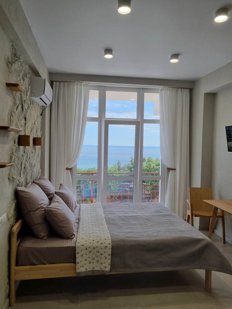 Апартаменты Студия в бухте Ласпи с видом на море