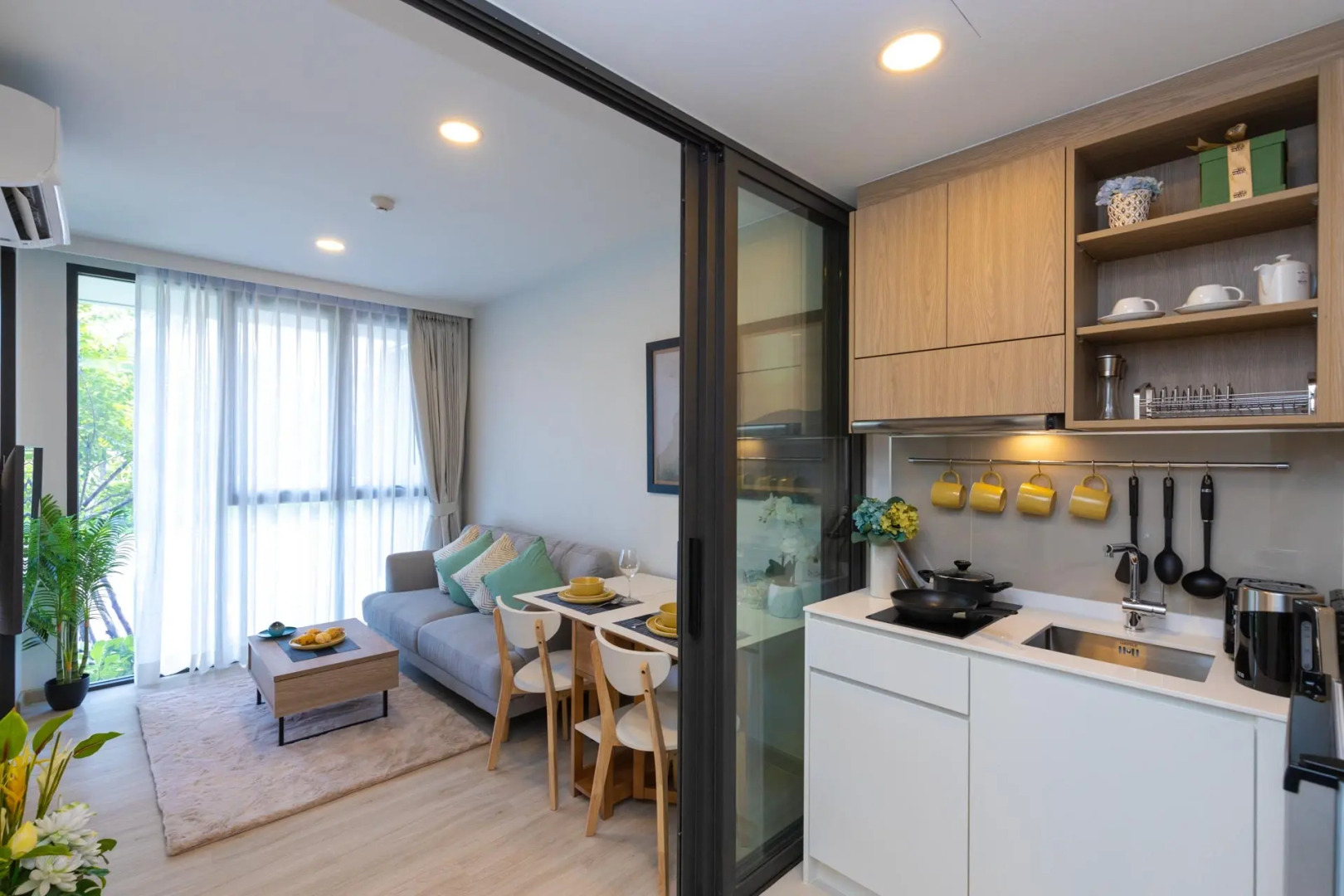 Апартаменты Однокомнатные апартаменты в комплексе SkyPark