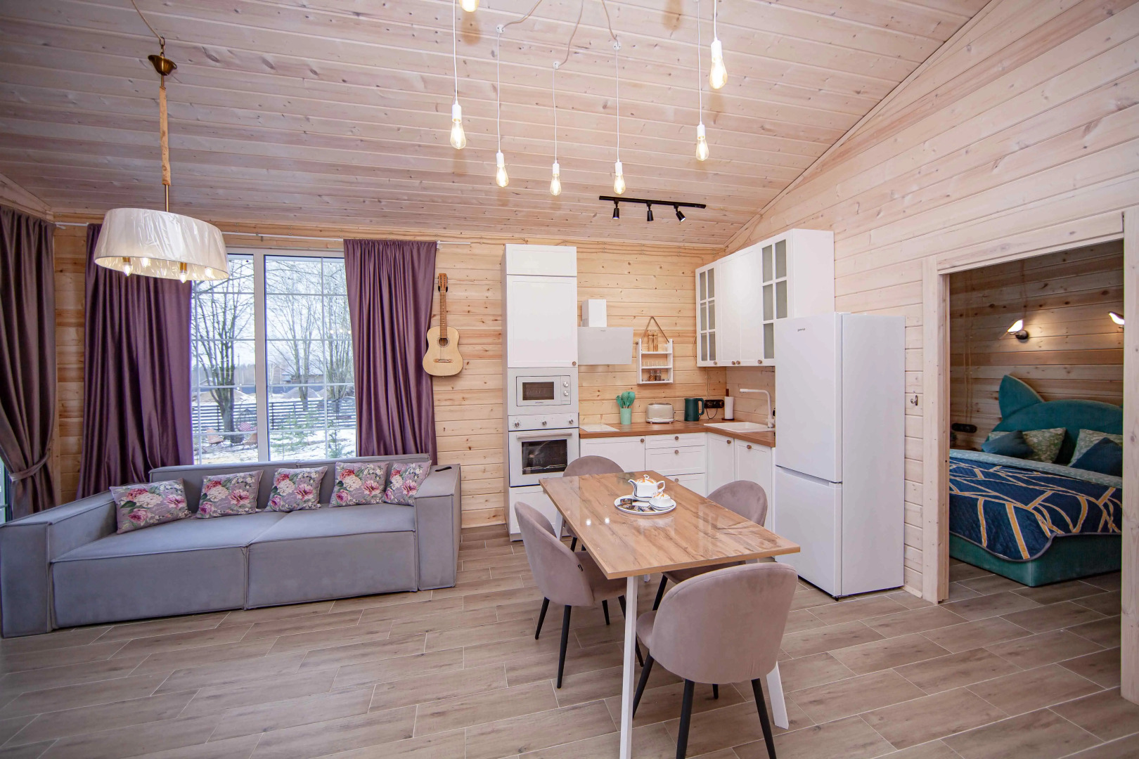 Вилла Аппалачи с сауной в Коробицыно