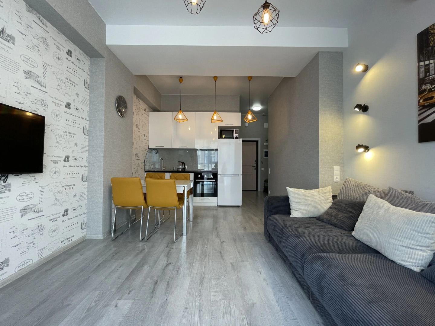 Квартира ЖК "Посейдон" 887. Мамайка. Видовая однокомнатная с балконом (TrustControl)