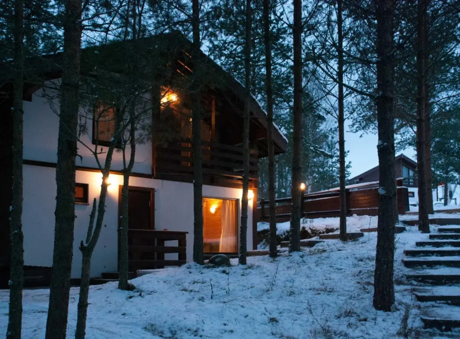 Шале Размещение с одной спальней (2+2)