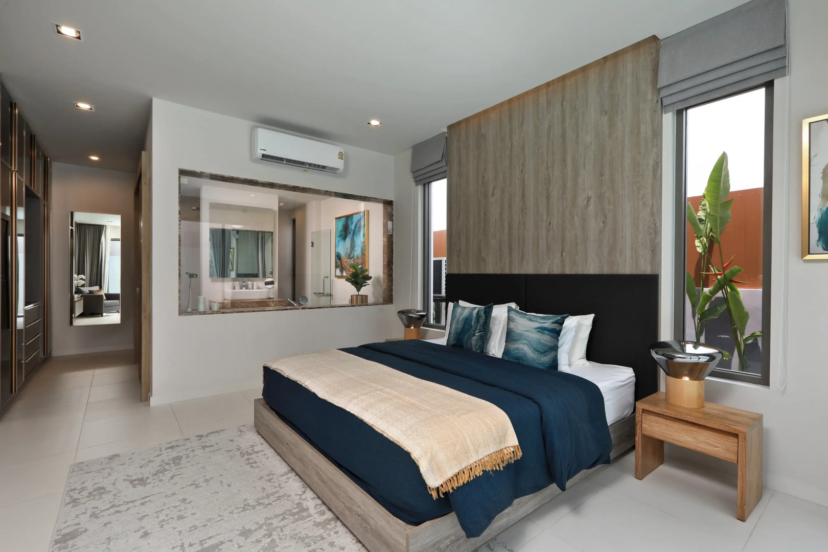 Вилла New Zenithy 3 спальни частный бассейн рядом с пляжем Банг Тао Zen-9