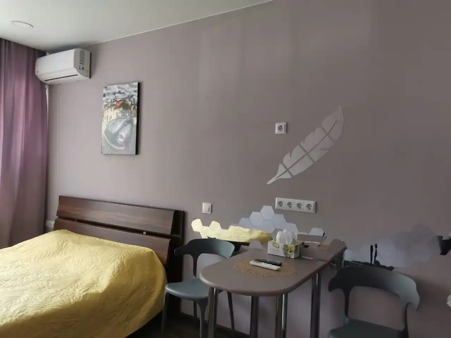 Квартира Уютная студия в Северном районе