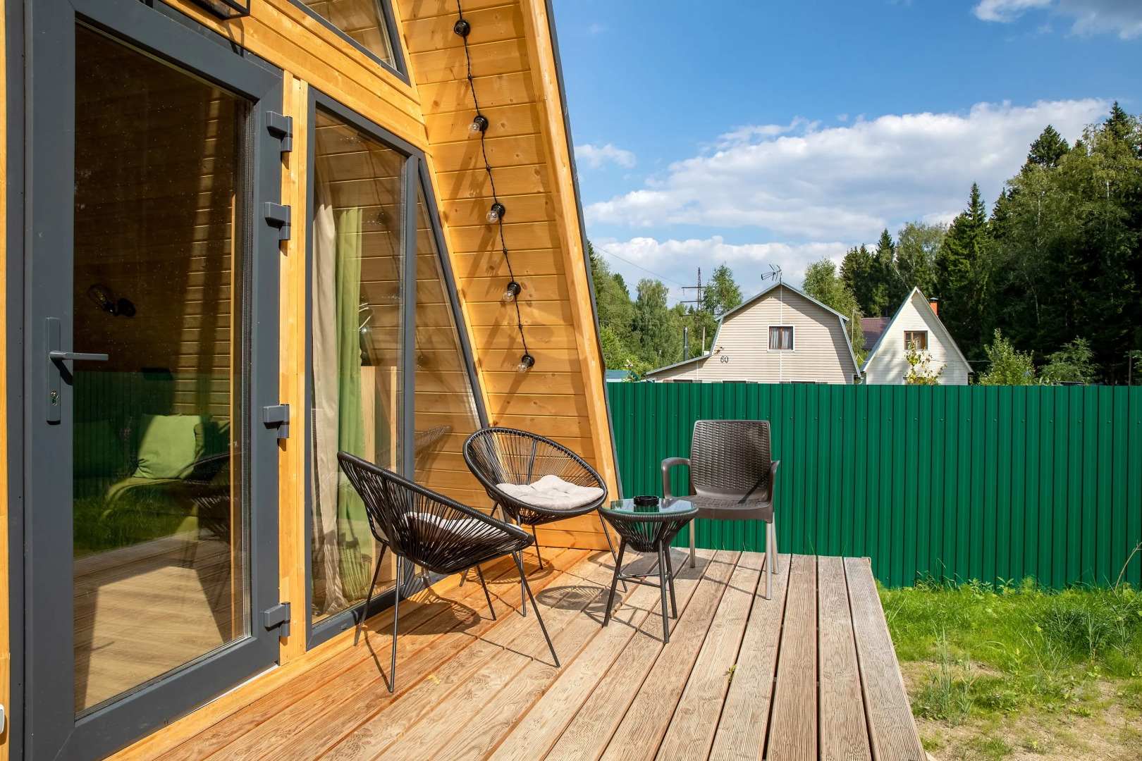 Частный дом InHome24 Уютный дом А-фрeйм Ольховка