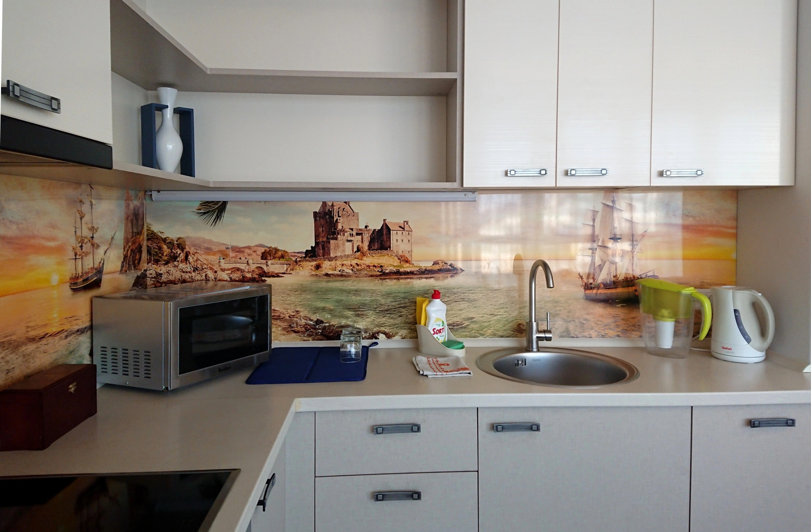 Апартаменты Sunny apartment 5 min from metro Belomorskaya