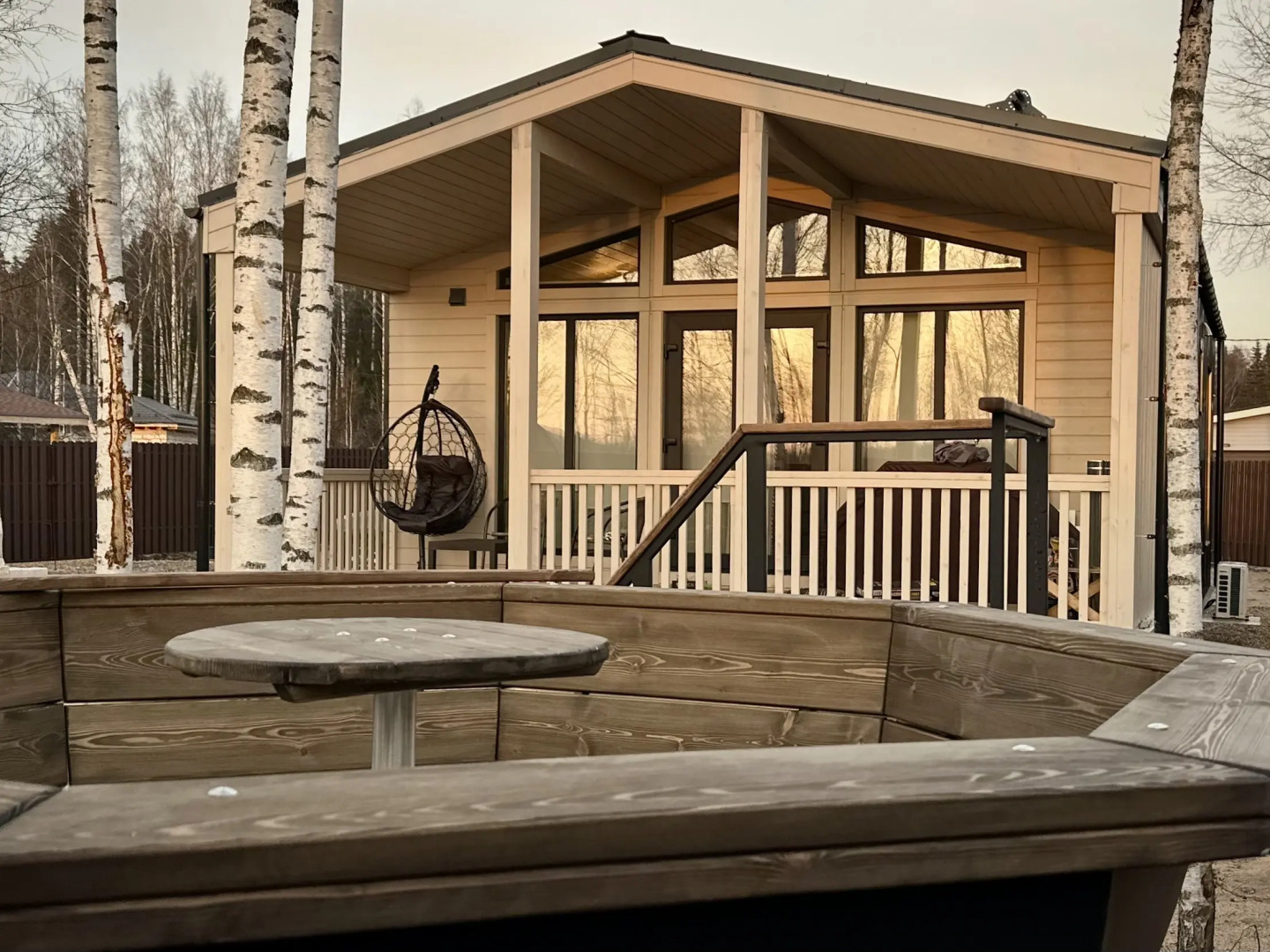 Частный дом С сауной банным чаном и мангалом