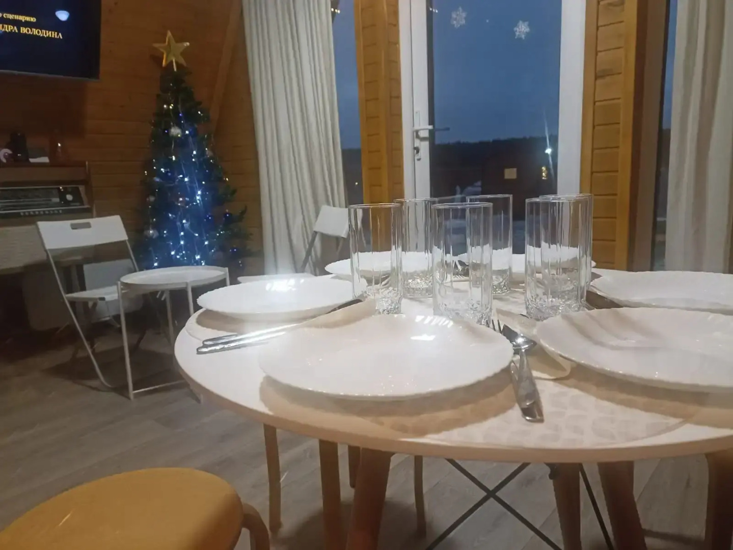 Частный дом с баней-бочкой