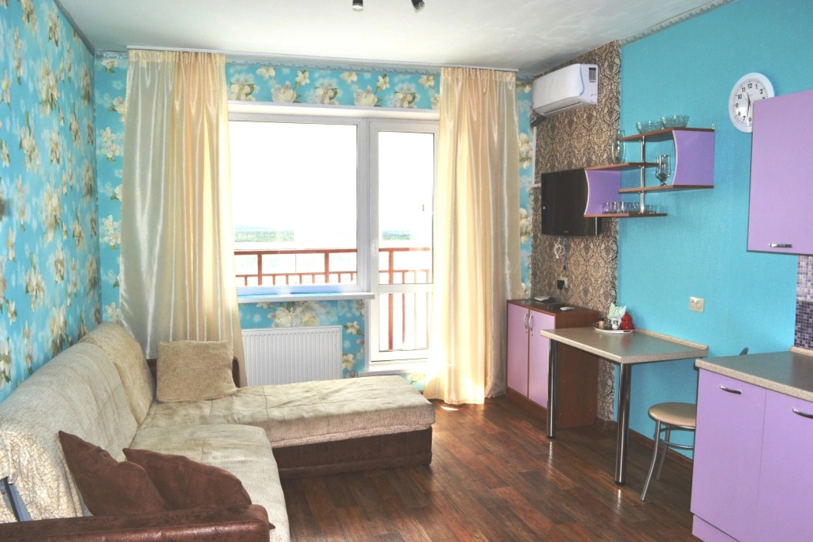 Апартаменты на 21 этаже Academ Riverside