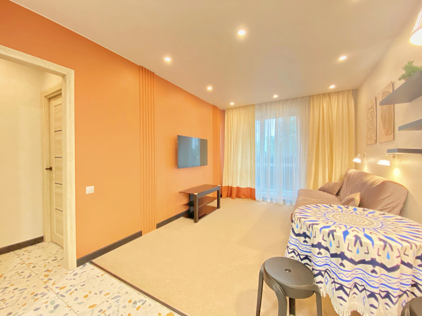 Апартаменты 1к Апартаменты Apart-Comfort на Проспекте Фрунзе 14