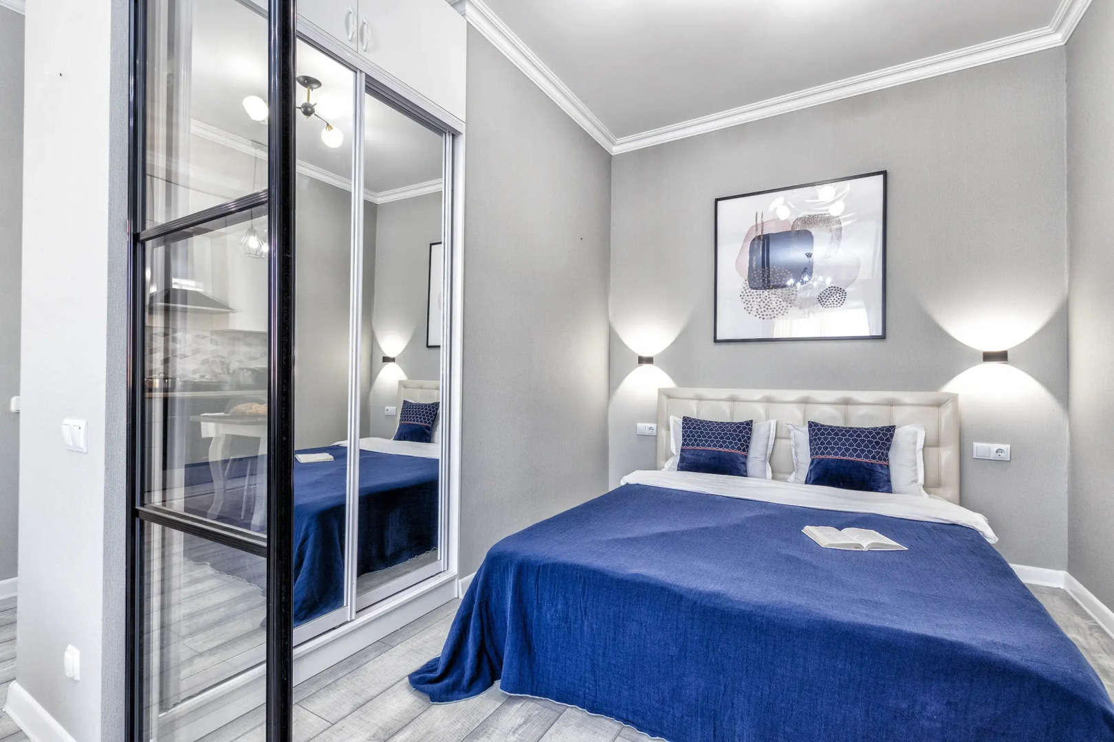 Квартира с красивым интерьером в центре Астаны