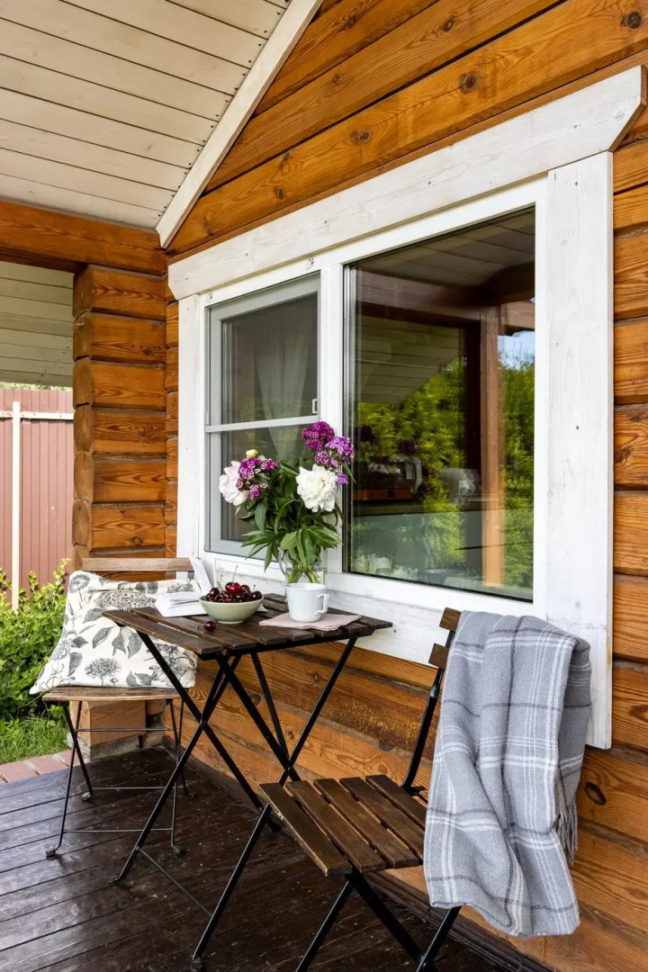 Частный дом в финском стиле с безлимитной баней и мангальной зоной